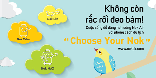 Nok Air ra mắt nhiều hạng vé đa dạng phục vụ các nhu cầu khác nhau ảnh 1